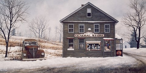 Framed General Store Print