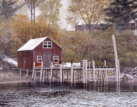 Framed New Harbor Print