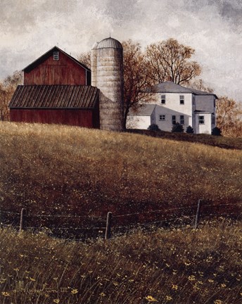 Framed Summer&#39;s End Print