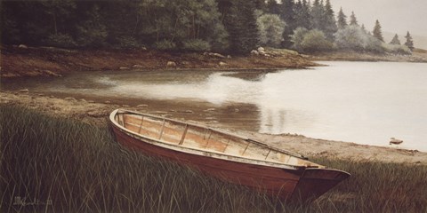 Framed Secluded Cove Print