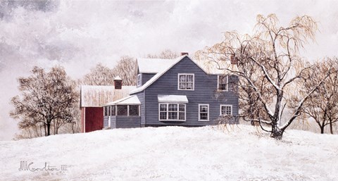 Framed Spring&#39;s Coming Print