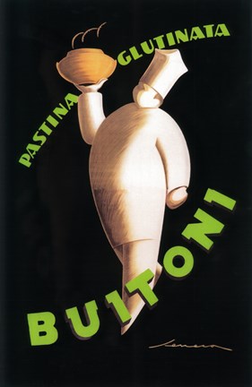 Framed Buitoni Pastina Italian Pasta Print