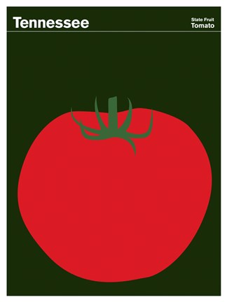 Framed Montague State Posters - Tennessee Print