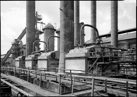 Framed Industrial Building Print