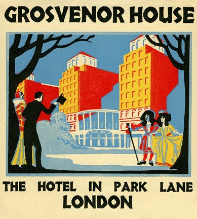 Framed Grosvenor House Print