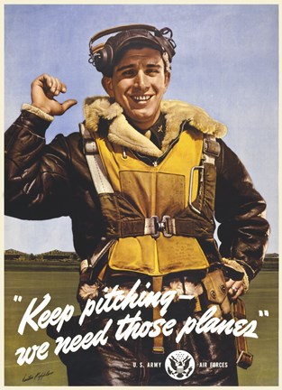 Framed We Need Those Planes Print