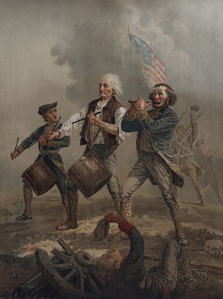 Framed Yankee Doodle 1776 Print