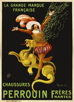 Framed Chaussures Perrouin Freres Print