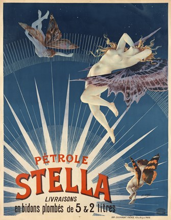 Framed Petrole Stella Print