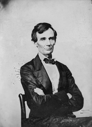 Framed Abraham Lincoln, Candidate for U.S. President Print