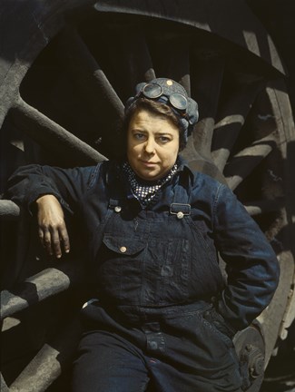 Framed Railroad Wiper at Roundhouse, Iowa Print