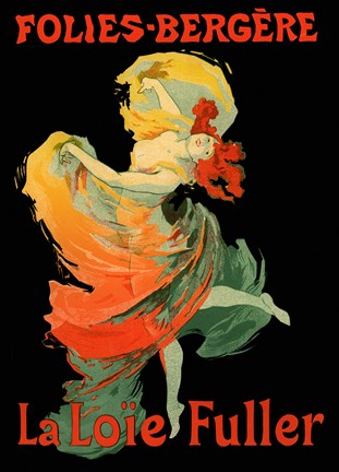 Framed Folies Bergere Print