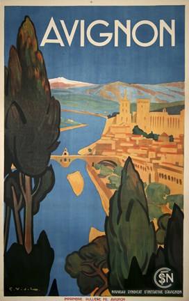 Framed Avignon Print