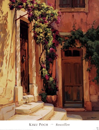 Framed Roussillon Print