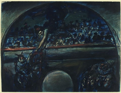 Framed Circus Act Print