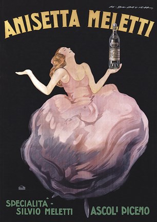 Framed Anisette Dudov Print