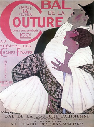 Framed Bal Couture Print
