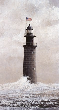 Framed Minot&#39;s Light Print