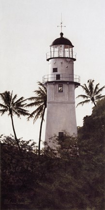 Framed Diamond Head Print