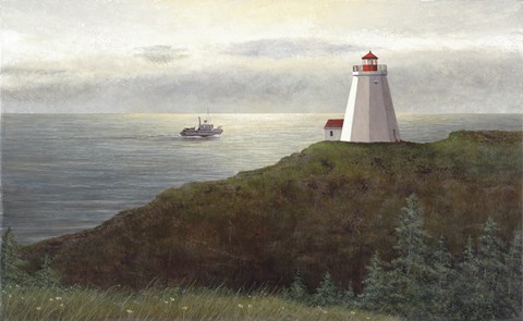 Framed Passing Swallowtail Light Print