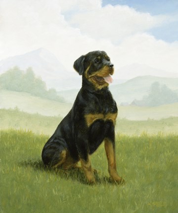 Framed Obedient Print