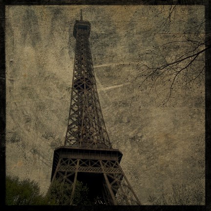 Framed Eiffel III Print