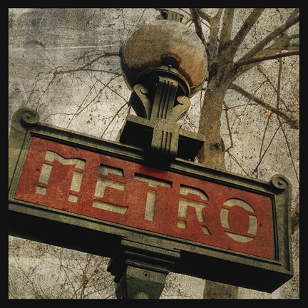 Framed Metro II Print