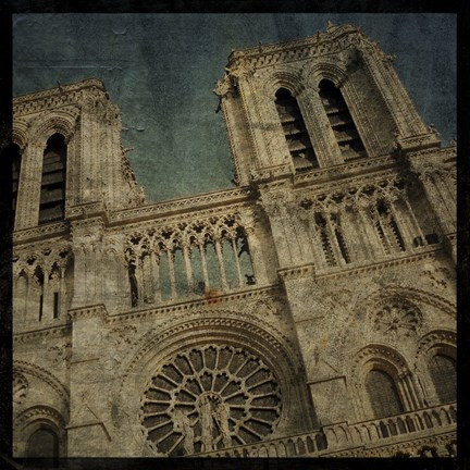 Framed Notre Dame Print