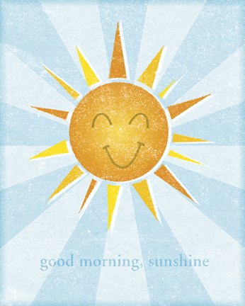 Framed Sunshine II Print