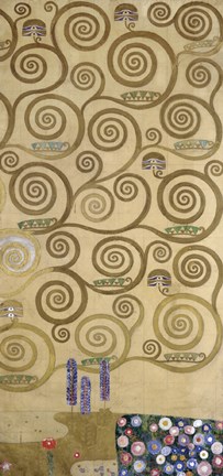 Framed Sketches For The Frieze For The Palais Stoclet In Brussels III Print