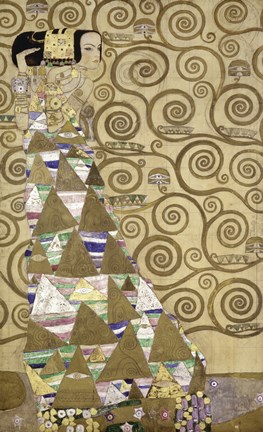 Framed Sketches For The Frieze For The Palais Stoclet In Brussels VII Print