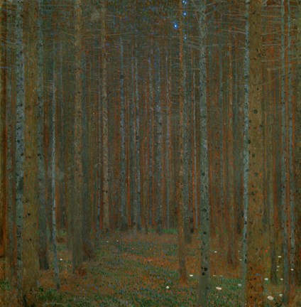 Framed Tannenwald (Pine Forest), 1902 Print