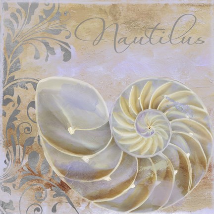 Framed Painted Sea III Print