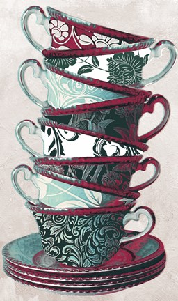 Framed Afternoon Tea II Print