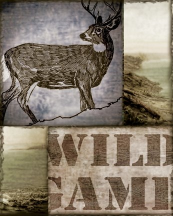 Framed Wild Game Print
