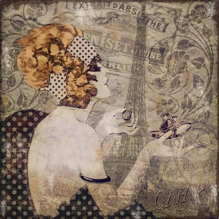 Framed Date With Paris Print