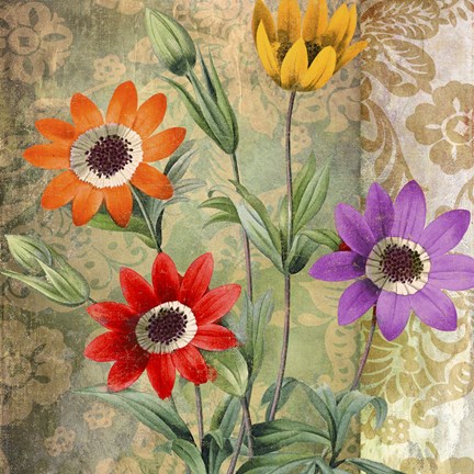 Framed Fiesta II Print