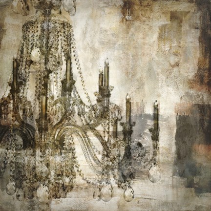 Framed Lumieres I Print