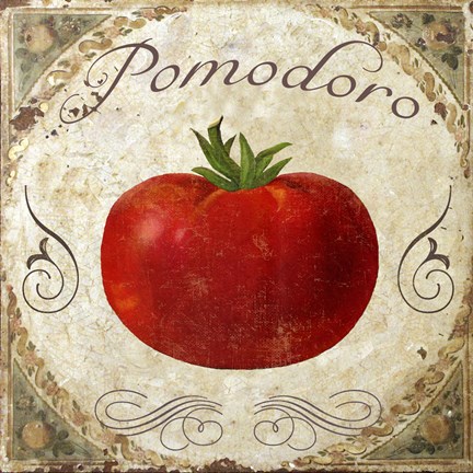 Framed Mangia II Print