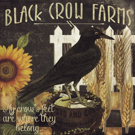 Framed Vermont Farms X Print