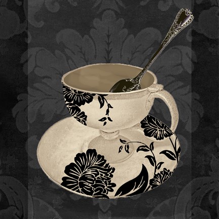 Framed Vintage Cafe II Print