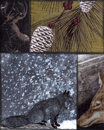 Framed On the Hunt V Print