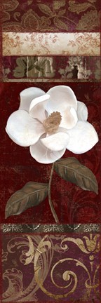 Framed Flores Blancas I Print