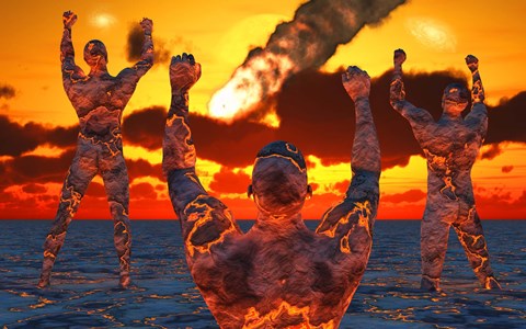 Framed Mankinds Creation Print