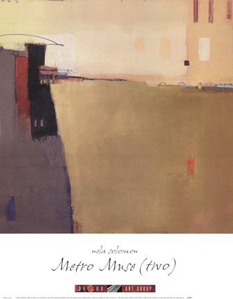 Framed Metro Muse Two Print