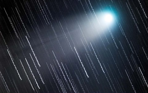 Framed Comet C/2001 Print
