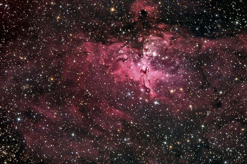 Framed Eagle Nebula Print