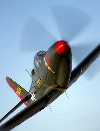 Framed Bell P-63 Kingcobra Print