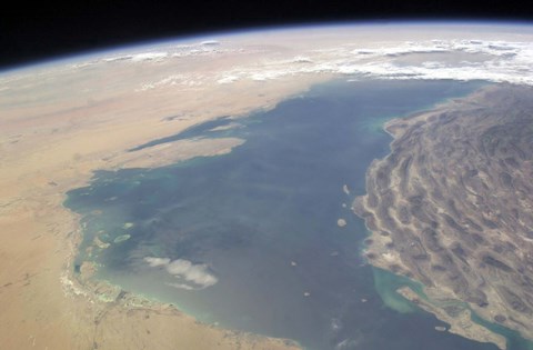 Framed Pan-Gulf Region Print