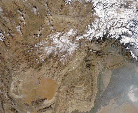 Framed Afghanistan Print